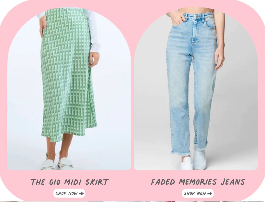  THE 60 MID! SKIRT FADED MEMORIES JEANS SHOP NOW SHOP NOW 